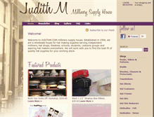 Tablet Screenshot of judithm.com